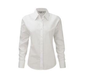 Russell Collection JZ32F - Ladies Long Sleeve Easy Care Oxford Shirt