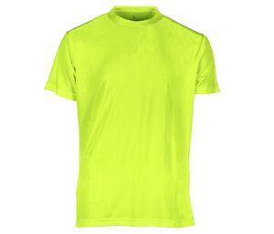 SANS Étiquette SE100 - No Label Sport Tee-Shirt Fluo Yellow