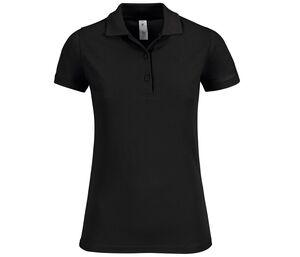 B&C BC409 - Women's Polo Saffron Timeless Black