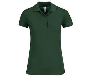 B&C BC409 - Women's Polo Saffron Timeless Bottle Green