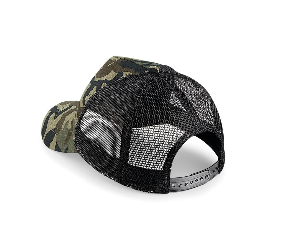 Beechfield BF694 - Camo snapback trucker