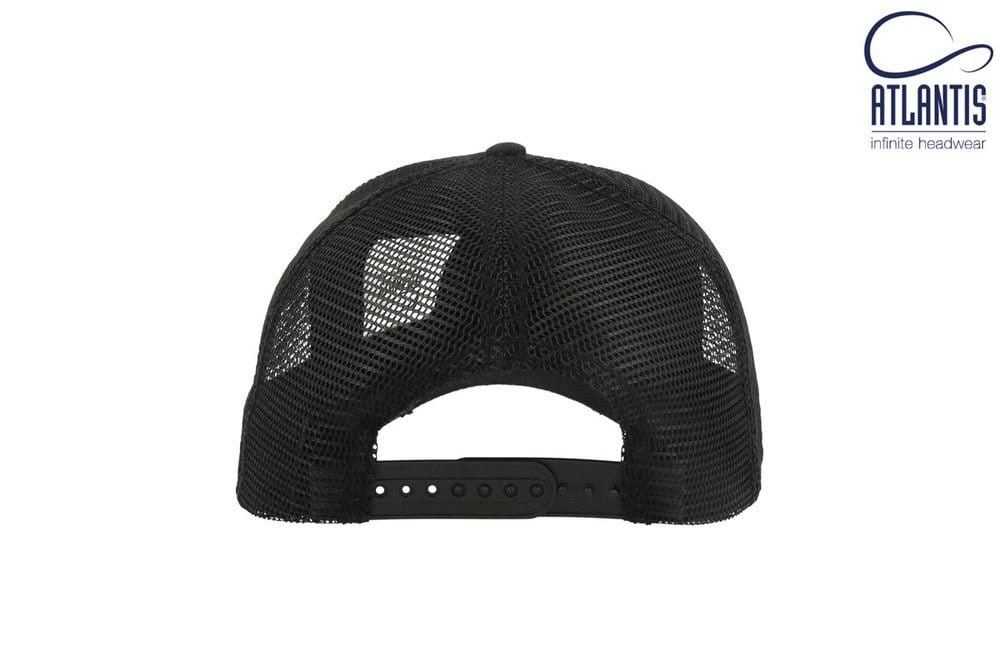 ATLANTIS AT082 - Casquette 5 pans style trucker "destroyed"