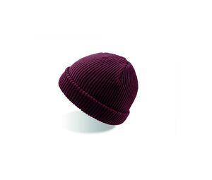 Atlantis AT115 - Beanie with Lapel Burgundy