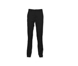 FRONT ROW FR621 - Pantalon stretch homme sans pince Black