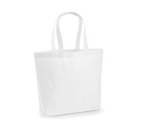 Westford mill WM225 - Large volume organic cotton shopping bag White