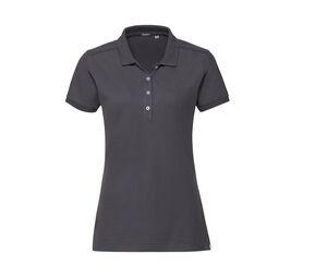 Russell JZ565 - Women's Cotton Polo Shirt Convoy Grey