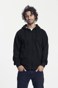 Neutral O63301 - Men's zip-up hoodie Black