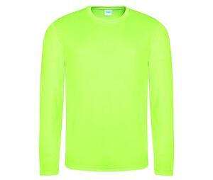 JUST COOL JC002 - T-shirt respirant manches longues Neoteric™ Electric Green