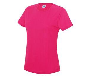 JUST COOL JC005 - T-shirt femme respirant Neoteric™ Hot Pink