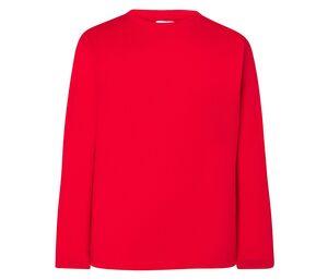 JHK JK160K - Children's long-sleeved t-shirt Red