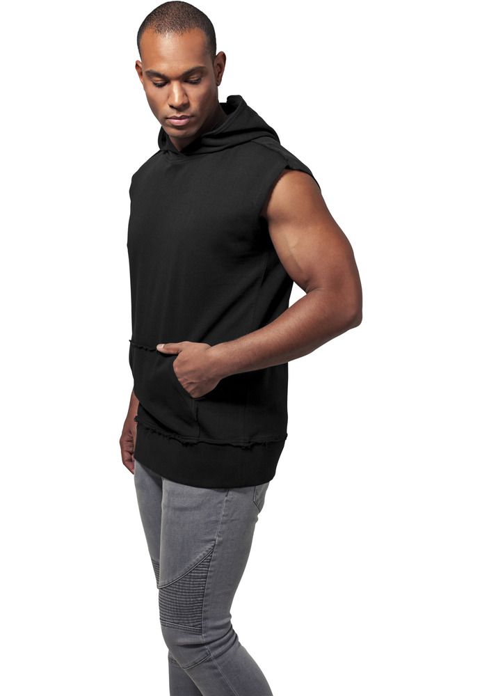 Urban Classics TB1583C - Open Edge Sleeveless Hoodie