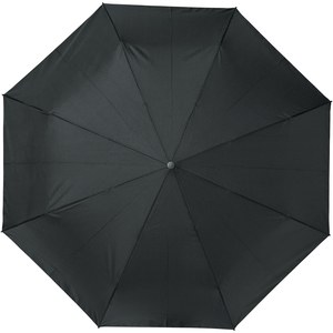 PF Concept 109143 - Bo 21" foldable auto open/close recycled PET umbrella Solid Black