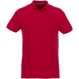 Elevate NXT 37502 - Beryl short sleeve men's GOTS organic recycled polo Red