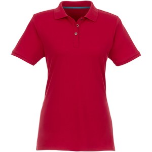 Elevate NXT 37503 - Beryl short sleeve women's GOTS organic recycled polo Red
