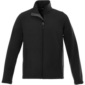 Elevate Life 38319 - Maxson men's softshell jacket Solid Black