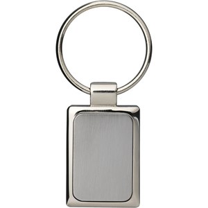 PF Concept 538050 - Sergio rectangular metal keychain Silver