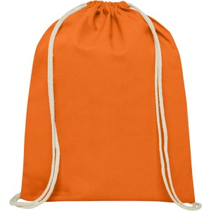PF Concept 120575 - Oregon 140 g/m² cotton drawstring bag 5L Orange