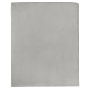Seasons 113191 - Lily GRS certified RPET coral fleece blanket Grey