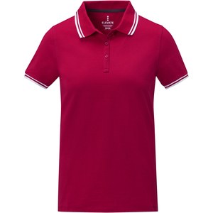 Elevate Life 38109 - Amarago short sleeve women's tipping polo Red