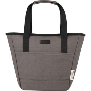 PF Concept 120679 - Joey 9-can GRS recycled canvas lunch cooler bag 6L Grey