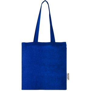 PF Concept 120695 - Madras 140 g/m2 GRS recycled cotton tote bag 7L Royal Blue