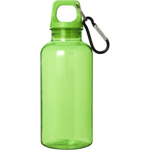 PF Concept 100778 - Oregon 400 ml RCS certified recycled plastic water bottle with carabiner