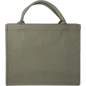 PF Concept 120711 - Page 500 g/m² Aware™ recycled book tote bag Green